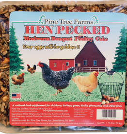 Pine Tree Farms Pine Tree Farms Hen Pecked Mealworm Poultry Cake 1.75 lbs