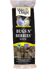 Wild Delight Wild Delight Bugs 'N Berries Bird Seed Block - 12 oz