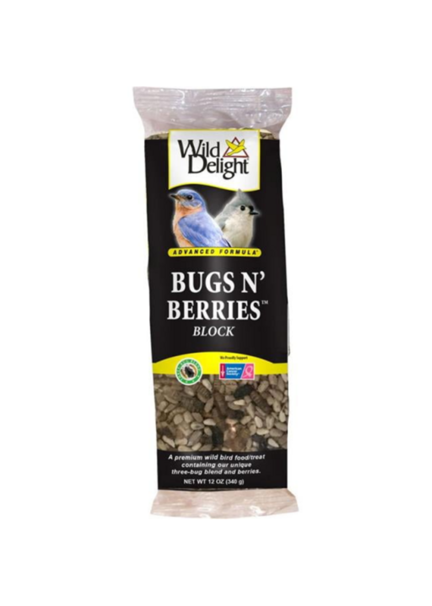 Wild Delight Wild Delight Bugs 'N Berries Bird Seed Block - 12 oz