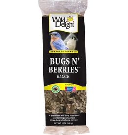 Wild Delight Wild Delight Bugs 'N Berries Bird Seed Block - 12 oz