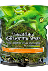 Galapagos Galapagos Terrarium Sphagnum Green Moss  4qt Stand-up Pouch Reptile