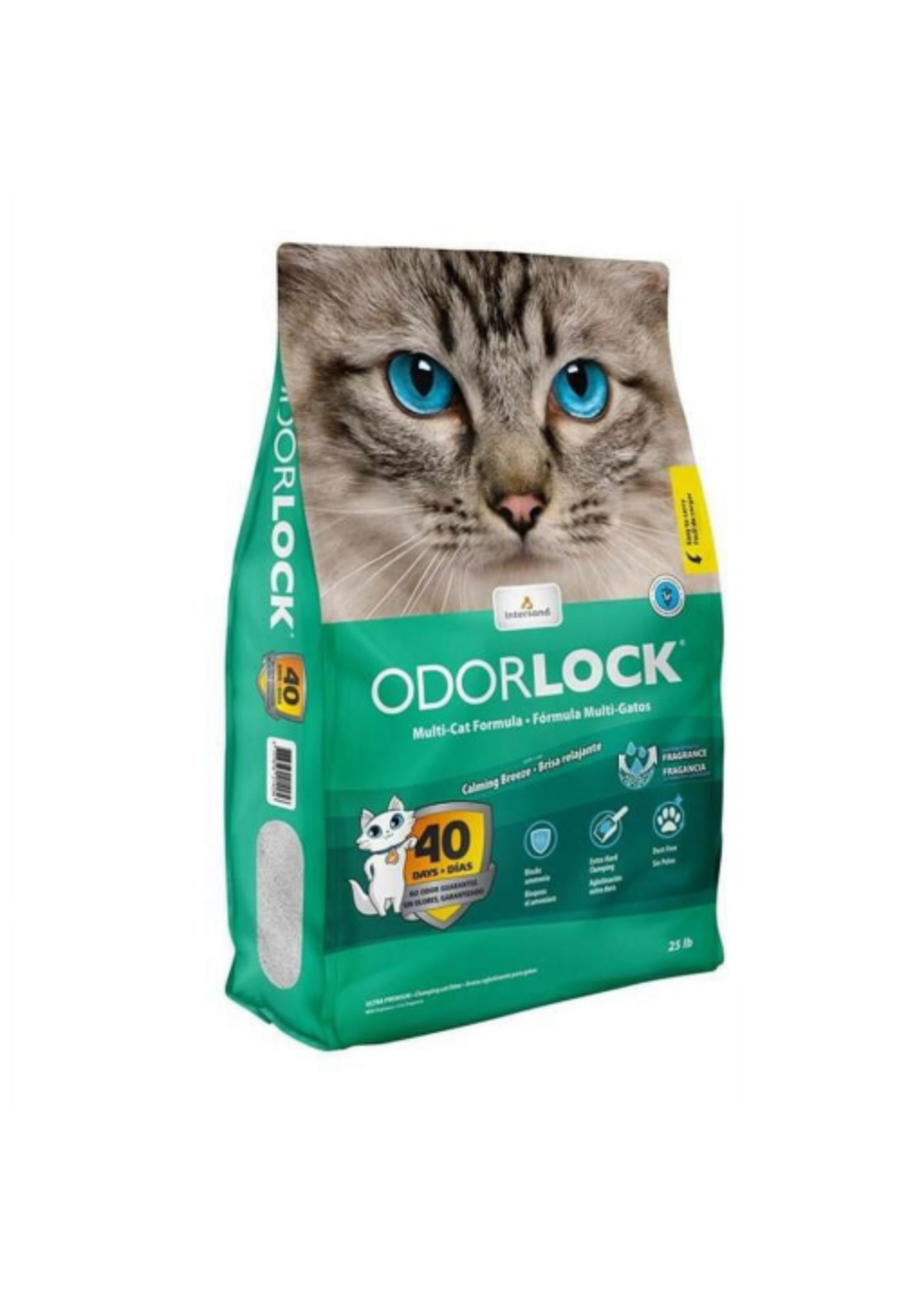 Intersand Intersand Odorlock Fragrance Calming Breeze Cat Litter - 25 lb