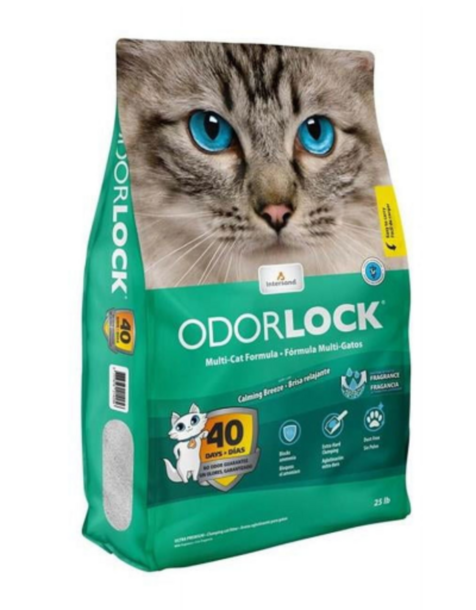Intersand Intersand Odorlock Fragrance Calming Breeze Cat Litter - 25 lb
