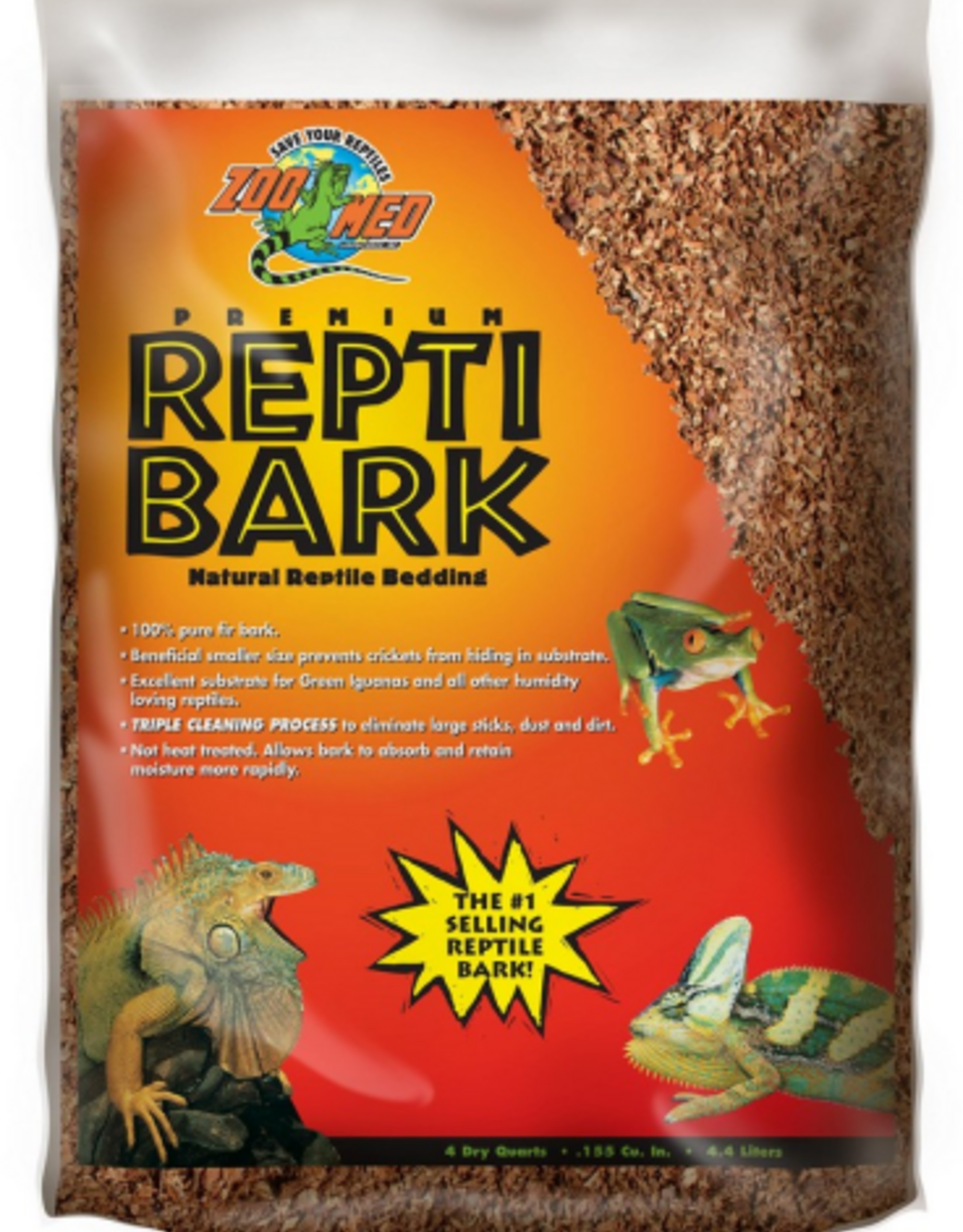 Zoo Med Zoo Med Premium Reptile Bark Fir Bedding - 4 Quarts