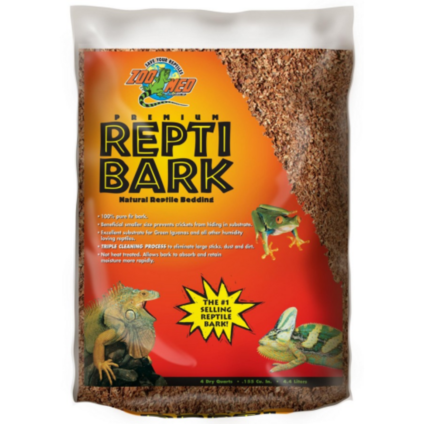 Zoo Med Zoo Med Premium Reptile Bark Fir Bedding - 4 Quarts