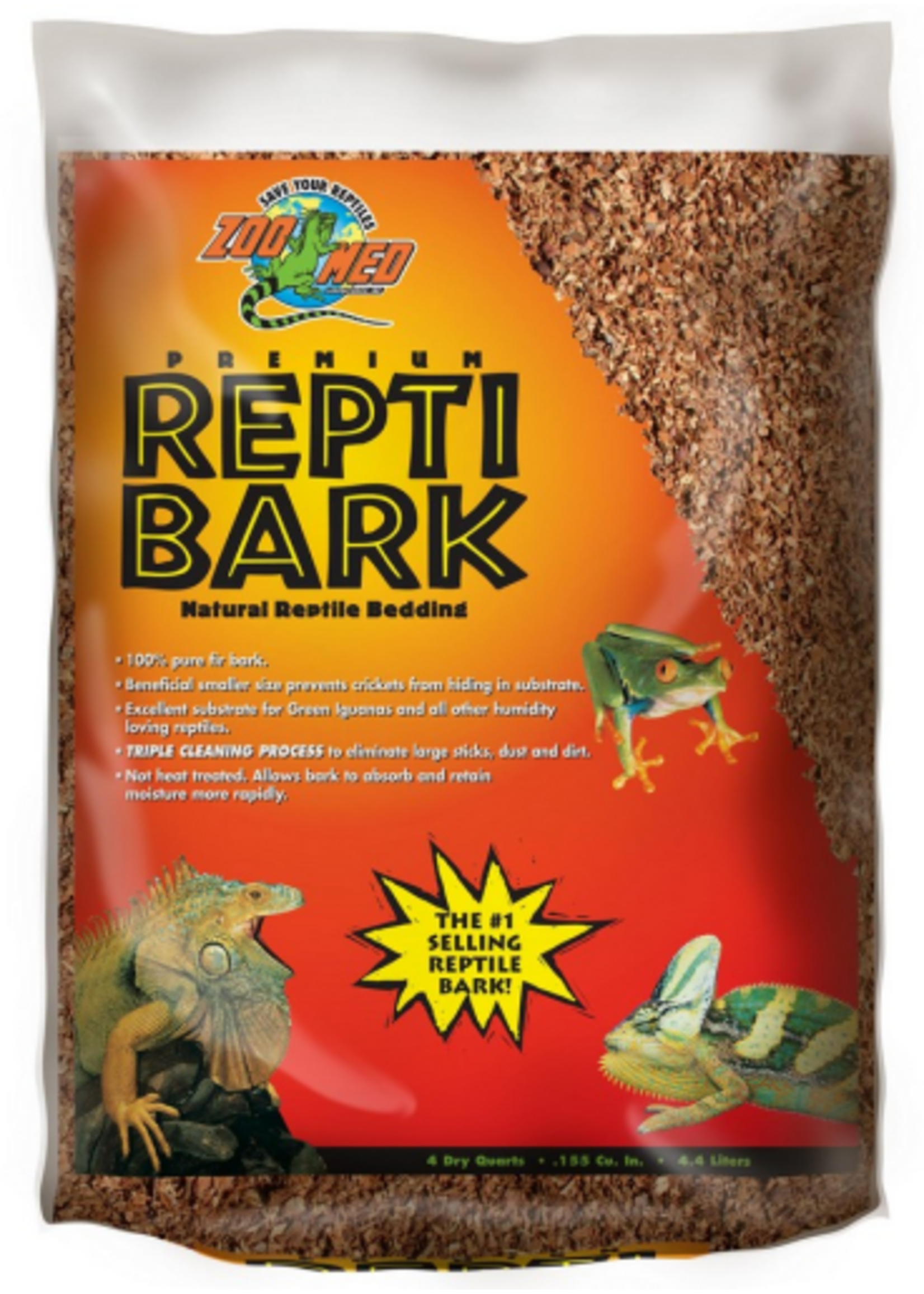 Zoo Med Zoo Med Premium Reptile Bark Fir Bedding - 4 Quarts
