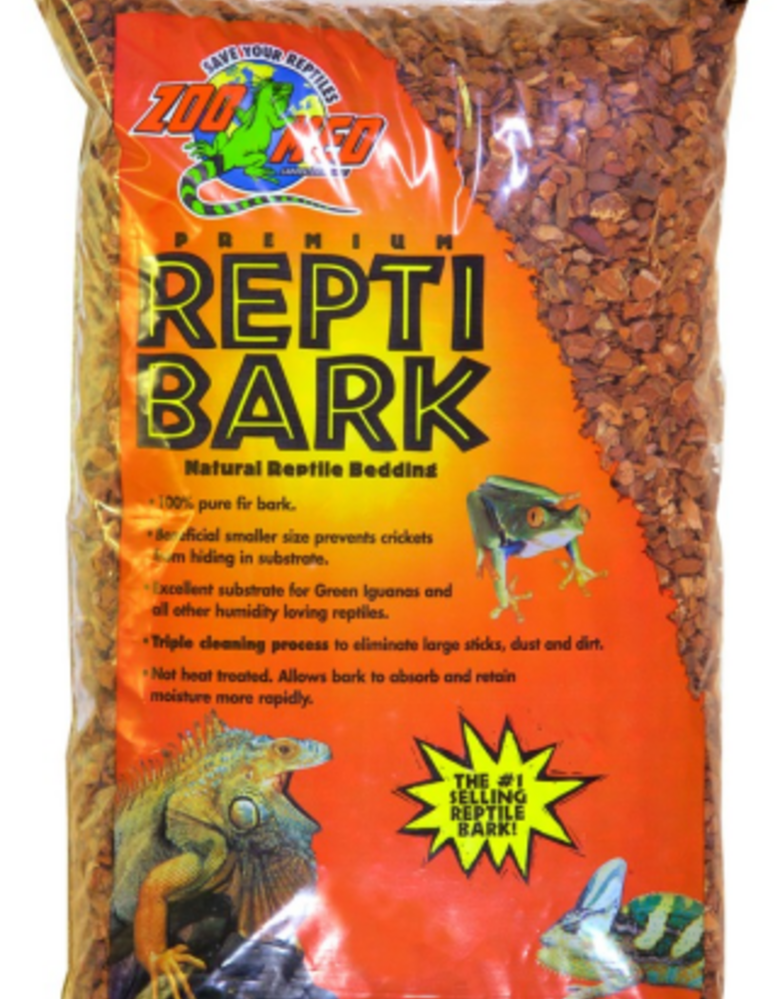 Zoo Med Zoo Med Premium Reptibark Natural Reptile Bedding - 8 Quarts
