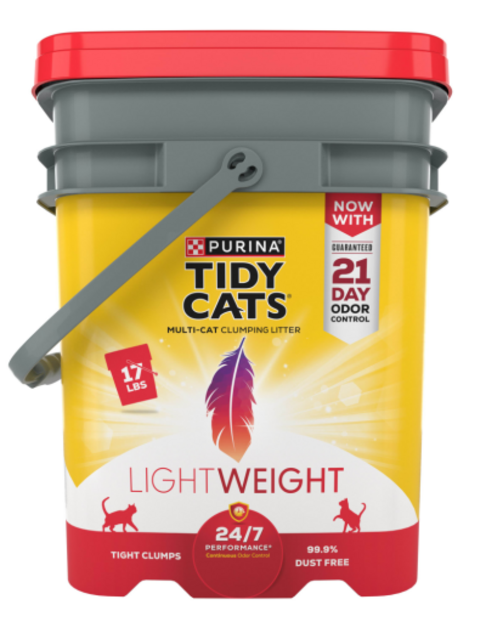 Nestle Purina Purina Tidy Cats LightWeight Clumping Cat Litter Odor Control 24/7 Performance - 17 lbs