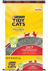 Nestle Purina TIDY CATS LITTER 24/7 PERFORMANCE RED BAG 40LBS