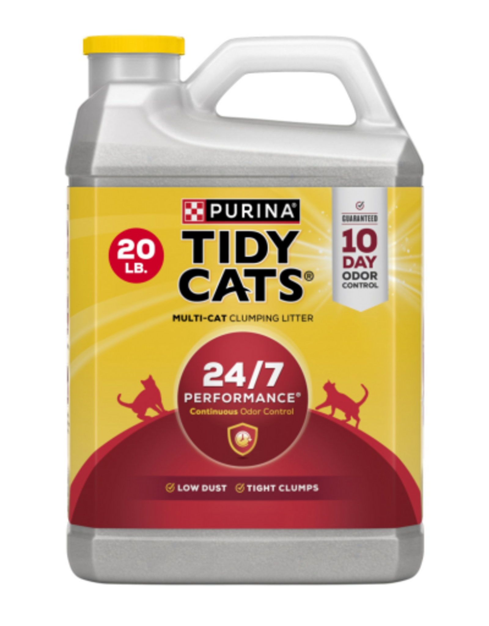 Nestle Purina TIDY CATS LITTER 24/7 PERFORMANCE RED JUG 20LBS