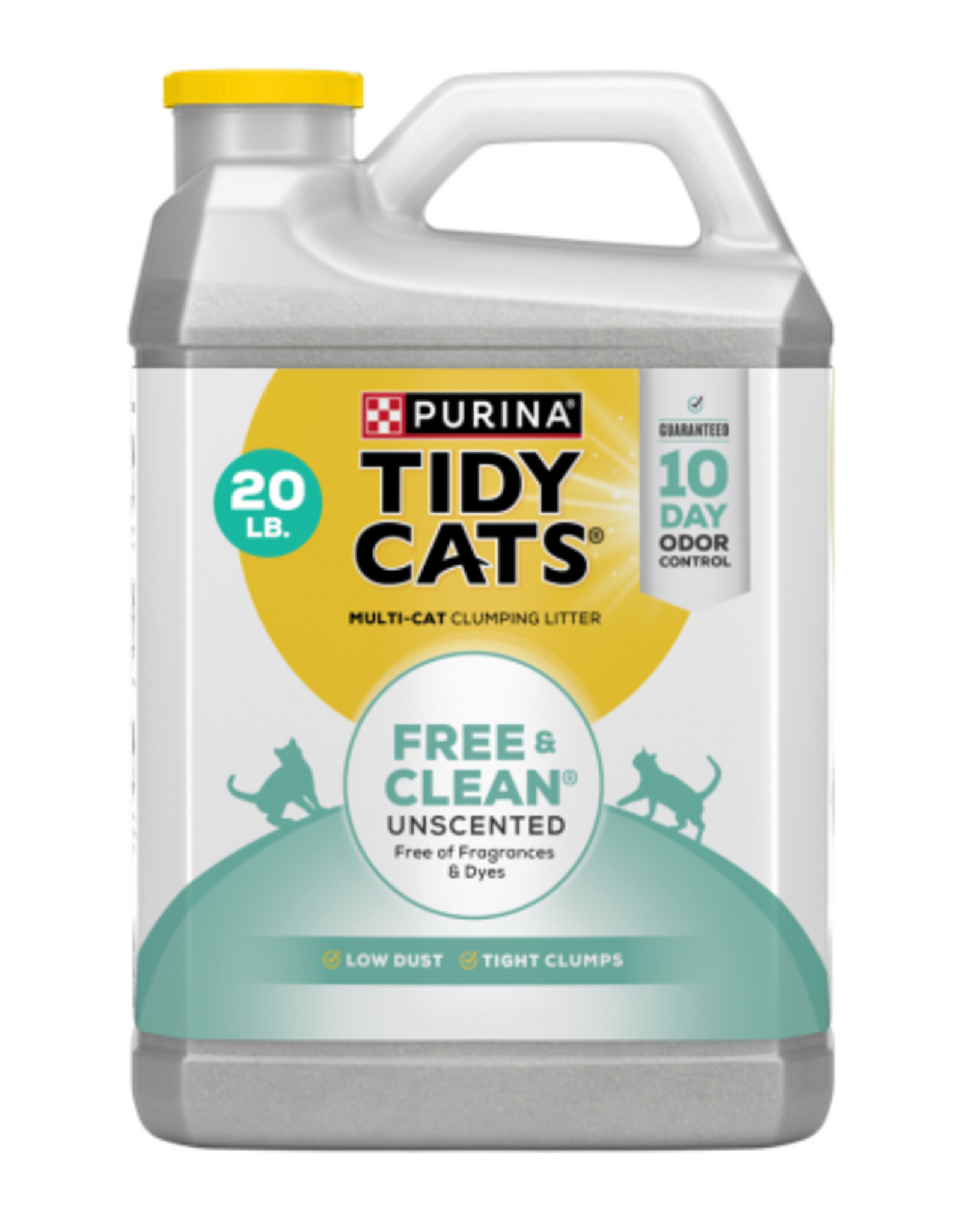 Nestle Purina TIDY CATS LITTER FREE & CLEAN UNSCENTED JUG 20LBS