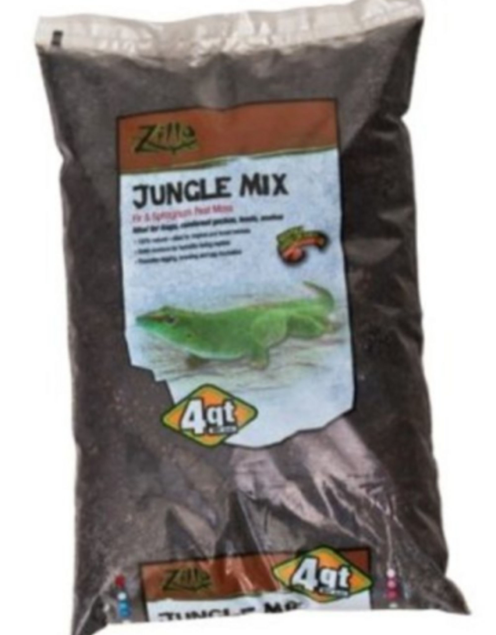 Zilla Zilla Reptile Terrarium Bedding Substrate Jungle Mix Moss & Fir - 4 Quarts