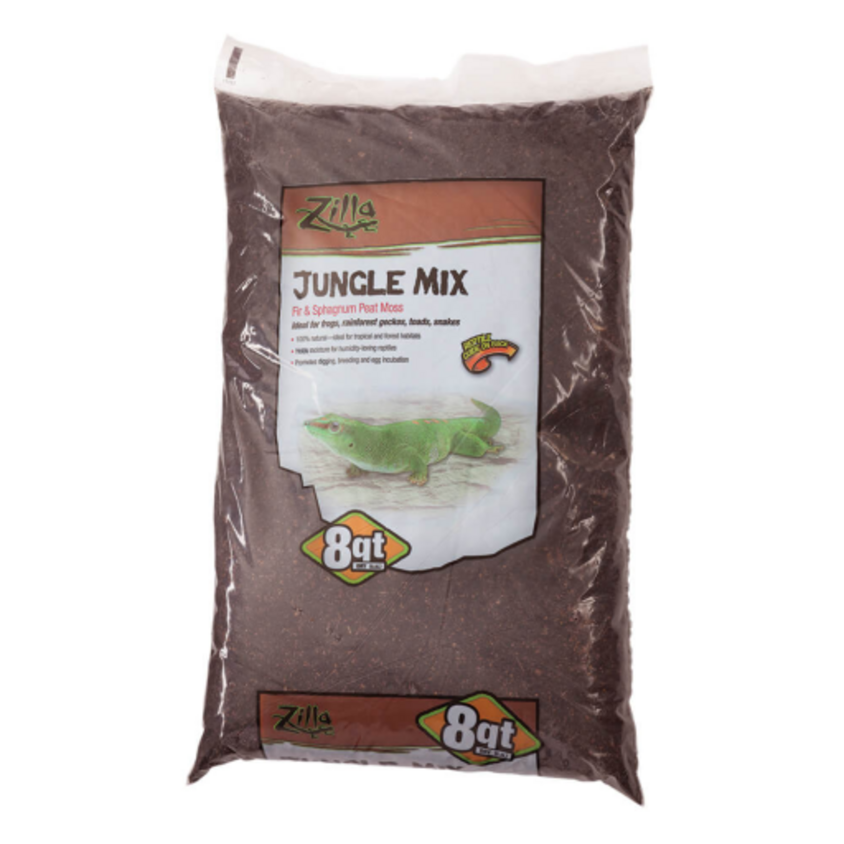 Zilla Zilla Reptile Terrarium Substrate Bedding Jungle Mix - 8 Quarts