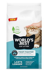 World's Best Cat Litter World's Best Cat Litter Poop Fighter Maximum Odor Defense - 15 lbs