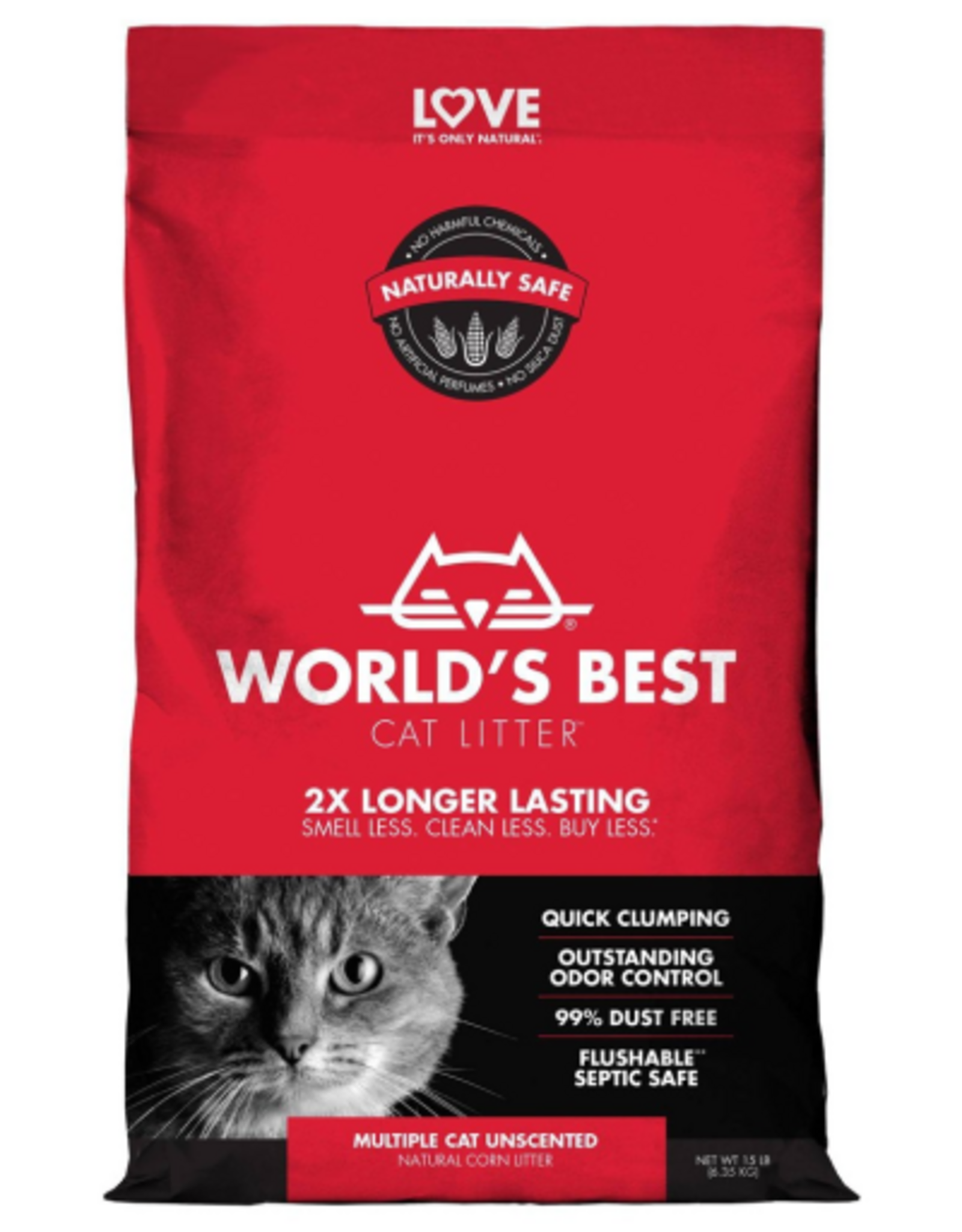 World's Best Cat Litter WORLD'S BEST CAT LITTER MULTI-CAT 14#