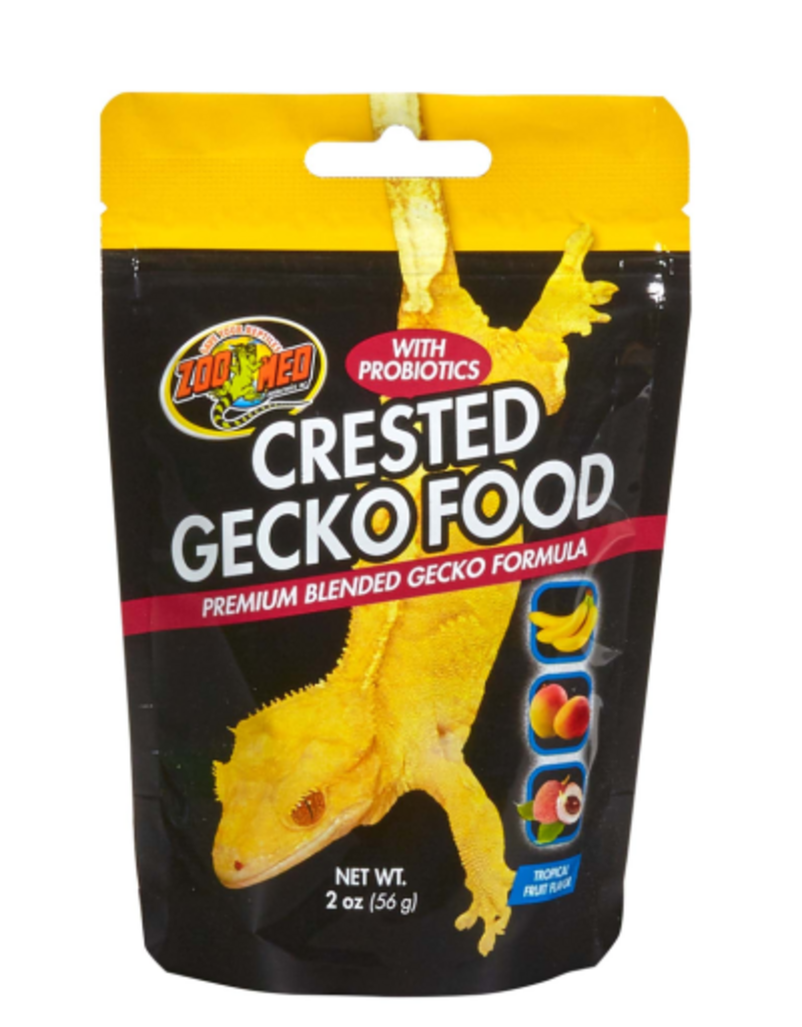 Zoo Med Zoo Med Crested Gecko Food Premium Blended Tropical Fruit - 2oz