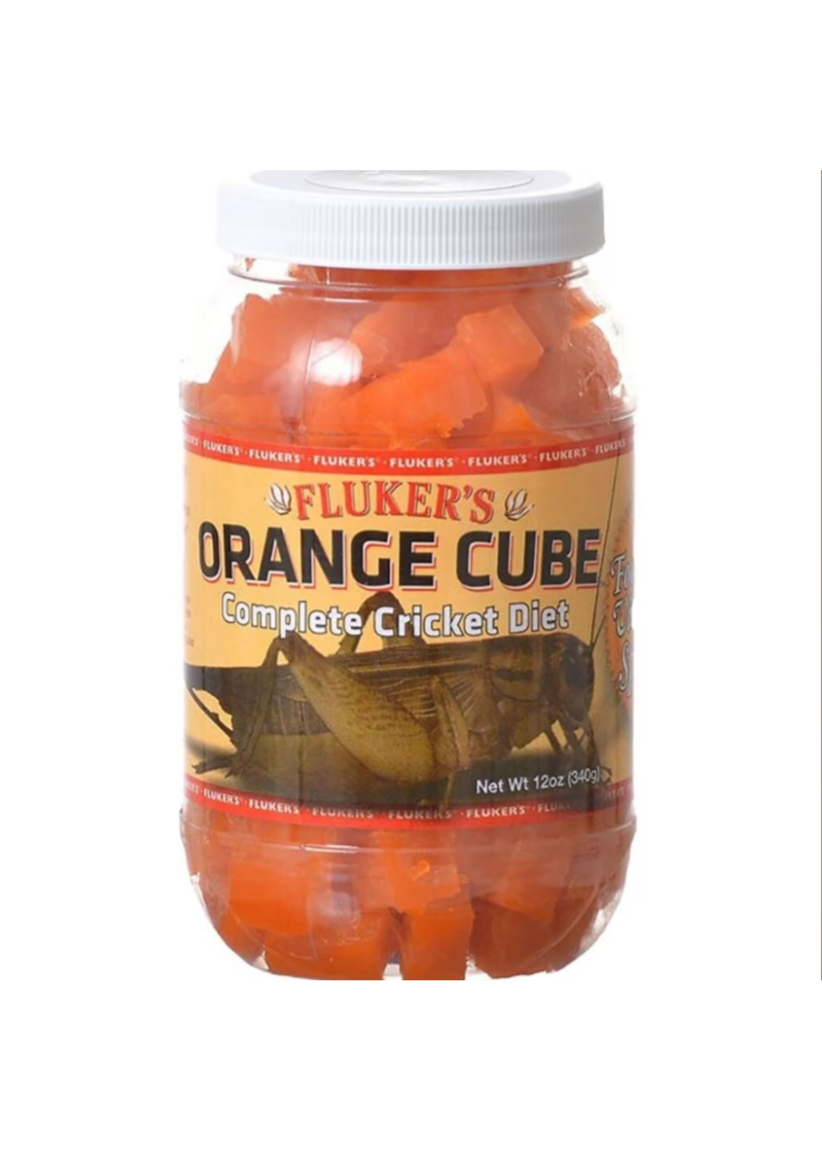 Fluker's Fluker's Orange Cube Cricket Diet - 12 oz