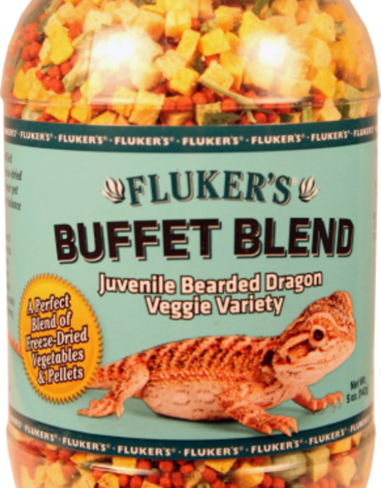 Fluker's Fluker's Bearded Dragon Veggie Variety Diet for Juveniles - 5 Oz