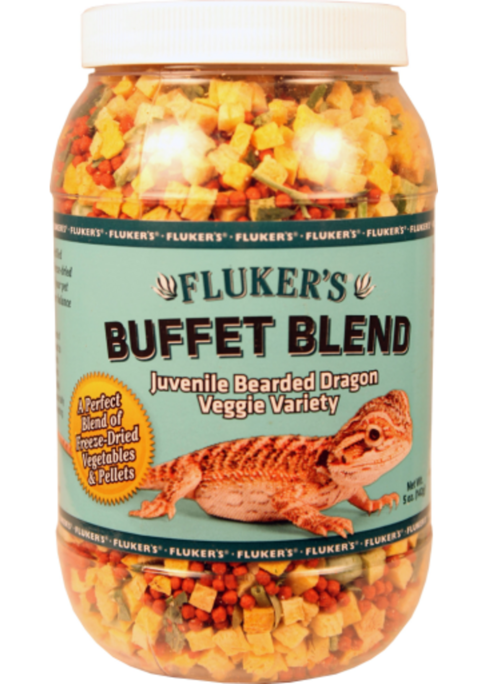 Fluker's Fluker's Bearded Dragon Veggie Variety Diet for Juveniles - 5 Oz