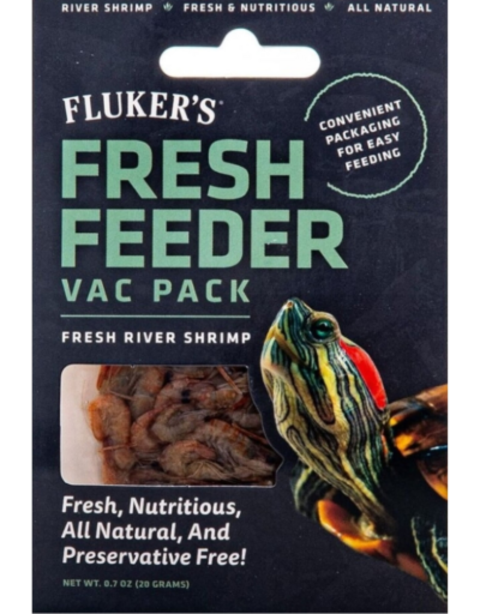 Fluker's Fluker's Fresh Feeder Vac Pack Aquatic Shrimp for Reptiles - 0.7 oz.