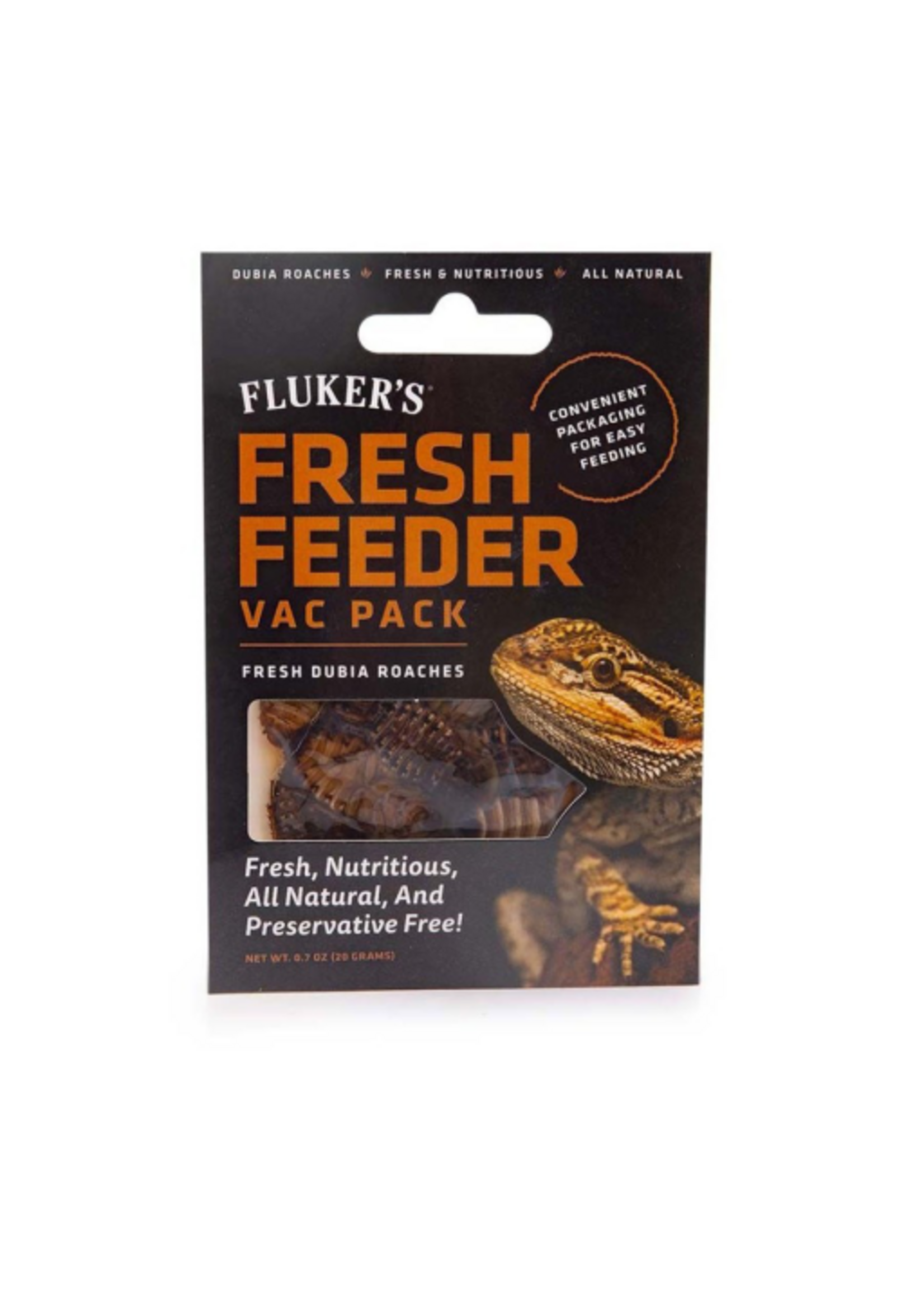 Fluker's Fluker's Fresh Feeder Vac Pack Reptile Dubia Roaches Food - 0.7 oz