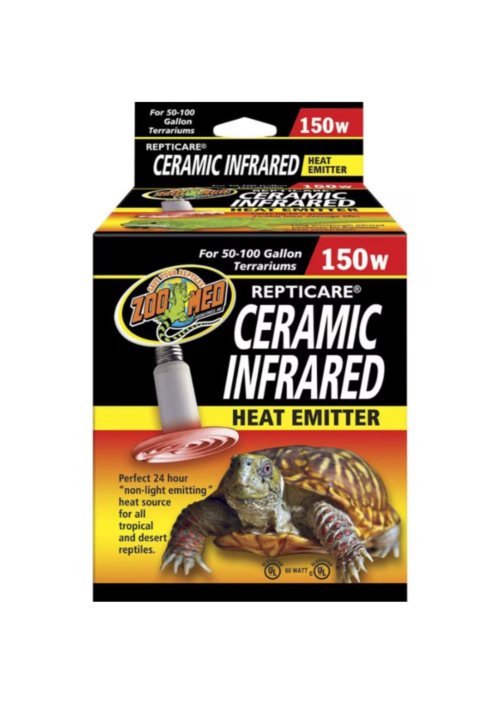 Zoo Med Zoo Med ReptiCare Ceramic Infrared Heat Emitter - 150 Watt