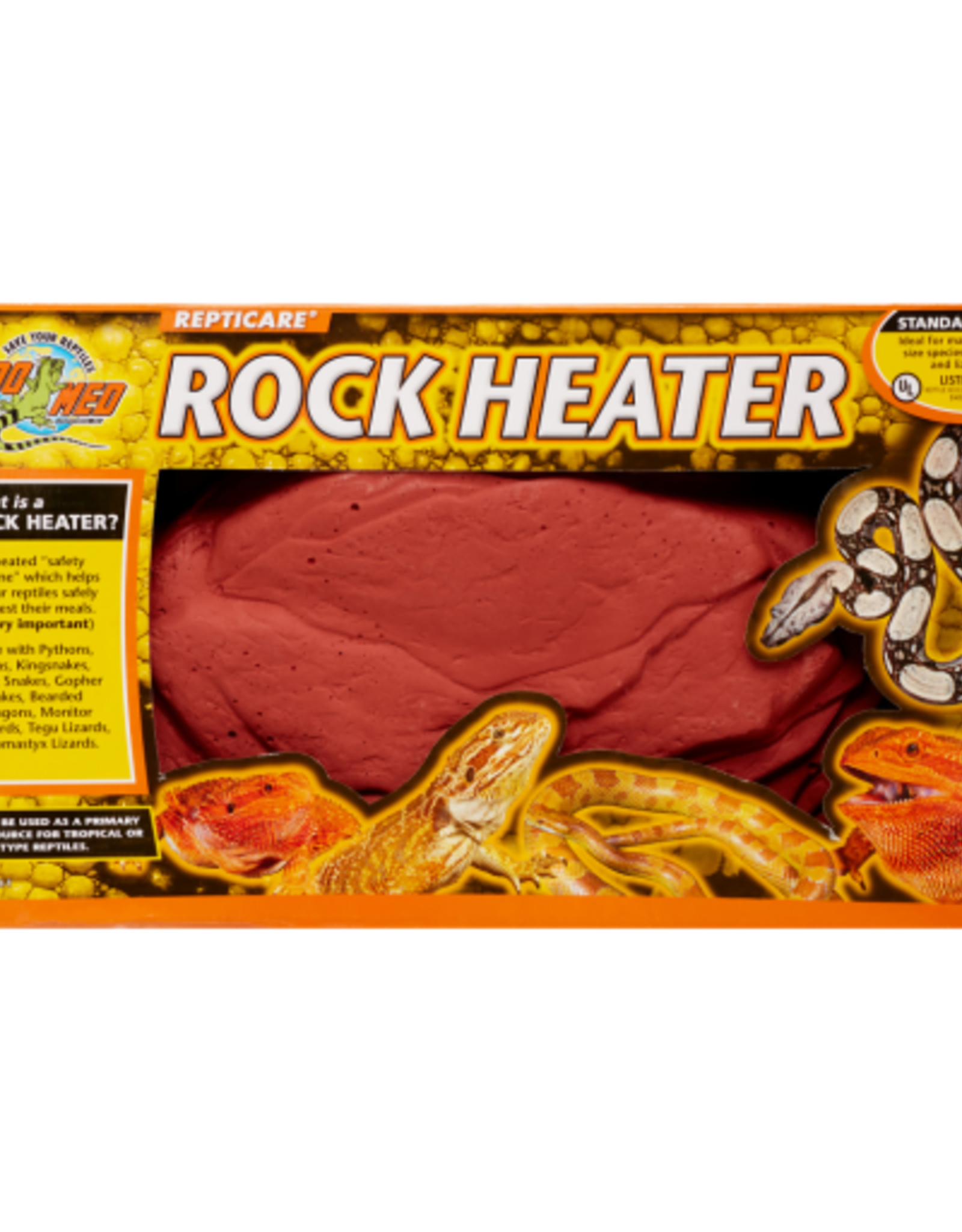 Zoo Med Zoo Med ReptiCare Rock Heater Standard - 10 Watt, Red