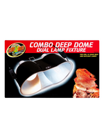 Zoo Med Zoo Med Combo Deep Dome Dual Lamp Fixture