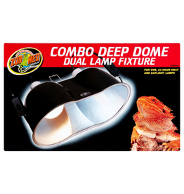 Zoo Med Zoo Med Combo Deep Dome Dual Lamp Fixture
