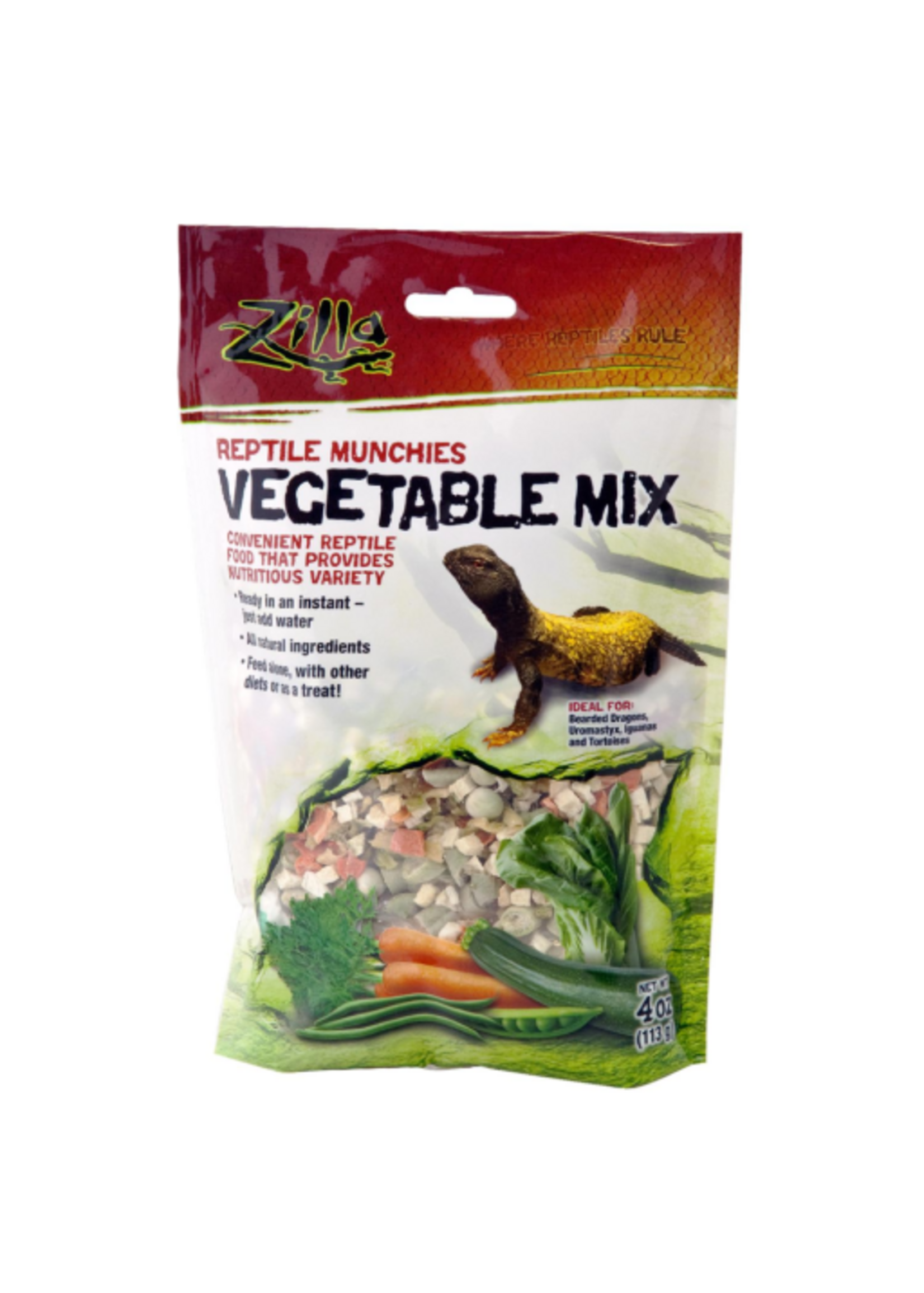 Zilla Zilla Reptile Munchies Vegetable Mix - 4 oz.