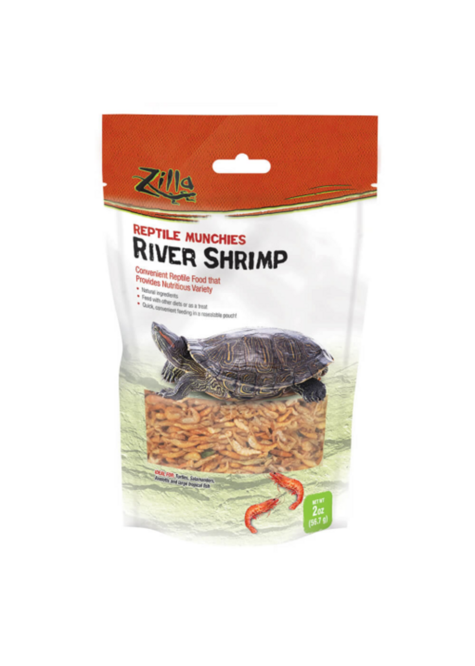 Zilla Zilla Reptile Munchies River Shrimp - 2 oz.
