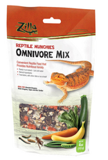 Zilla Zilla Reptile Munchies Omnivore Mix Sun Dried Vegetables & Insects - 4 oz.