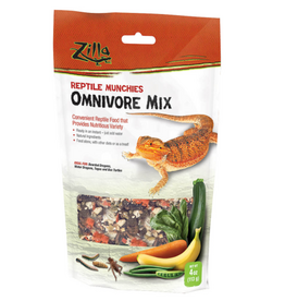 Zilla Zilla Reptile Munchies Omnivore Mix Sun Dried Vegetables & Insects - 4 oz.