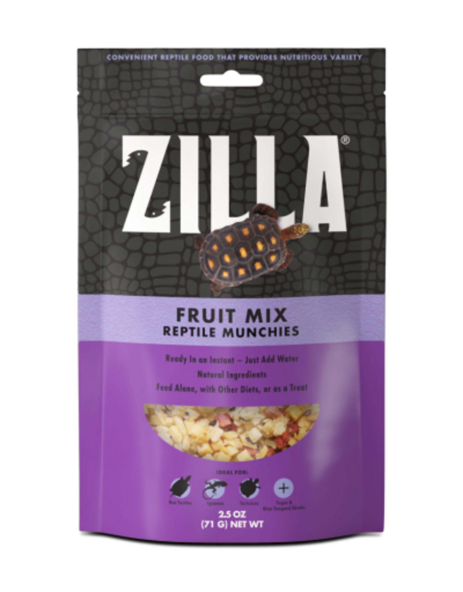 Zilla Zilla Reptile Munchies Fruit Mix Black - 2.5 oz.