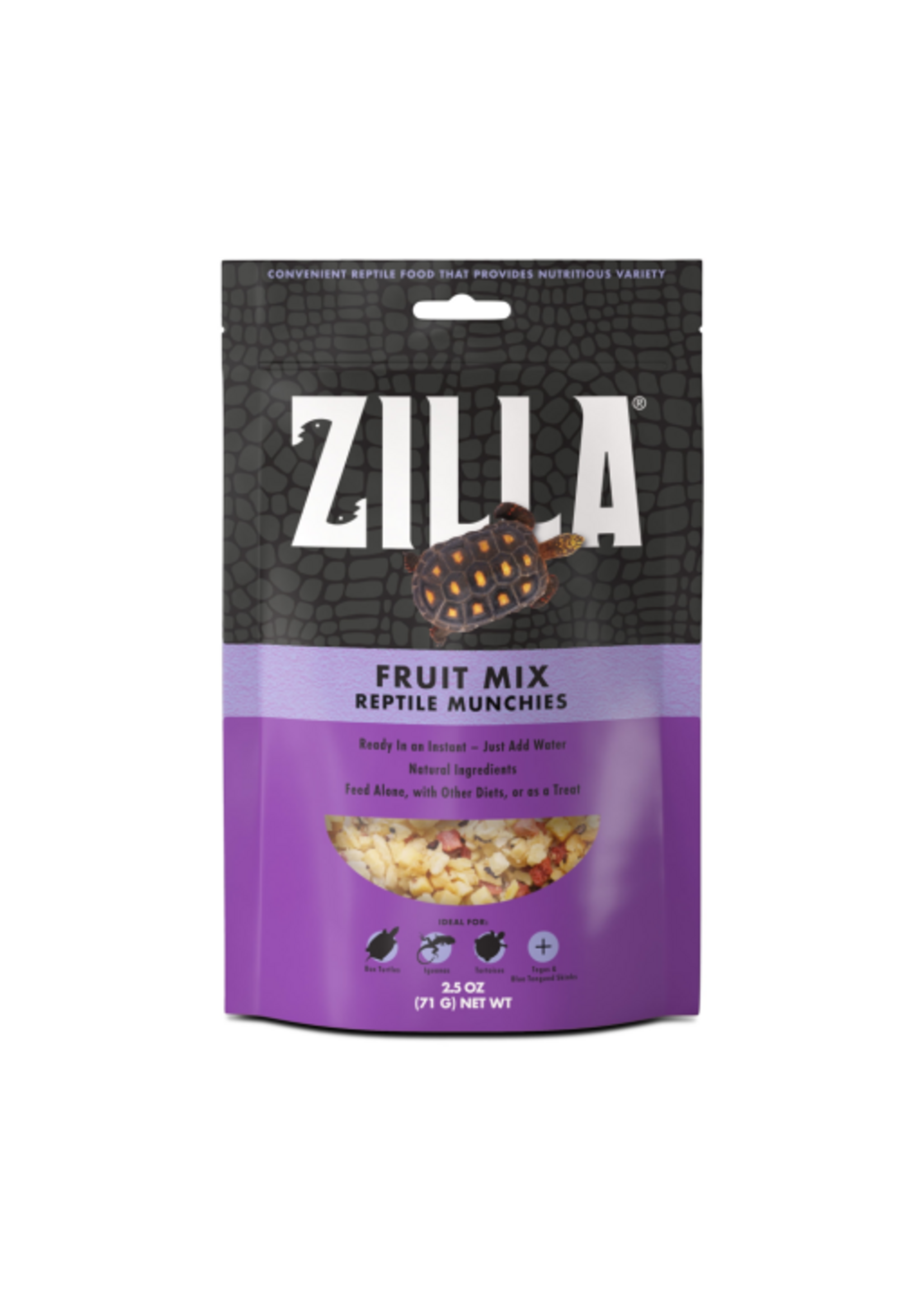 Zilla Zilla Reptile Munchies Fruit Mix Black - 2.5 oz.
