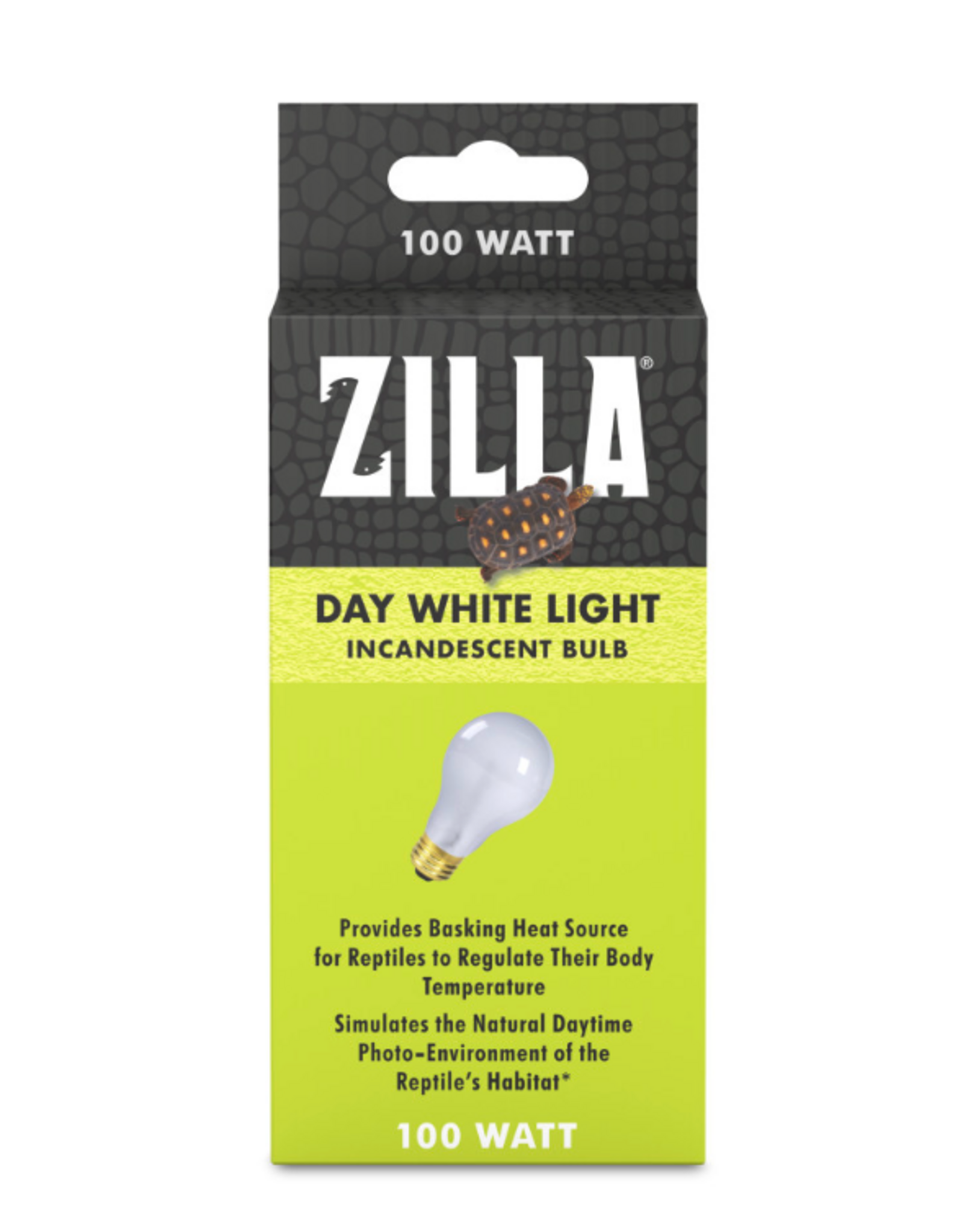 Zilla Zilla Incandescent Day White Light Bulb for Reptiles - 100 Watt