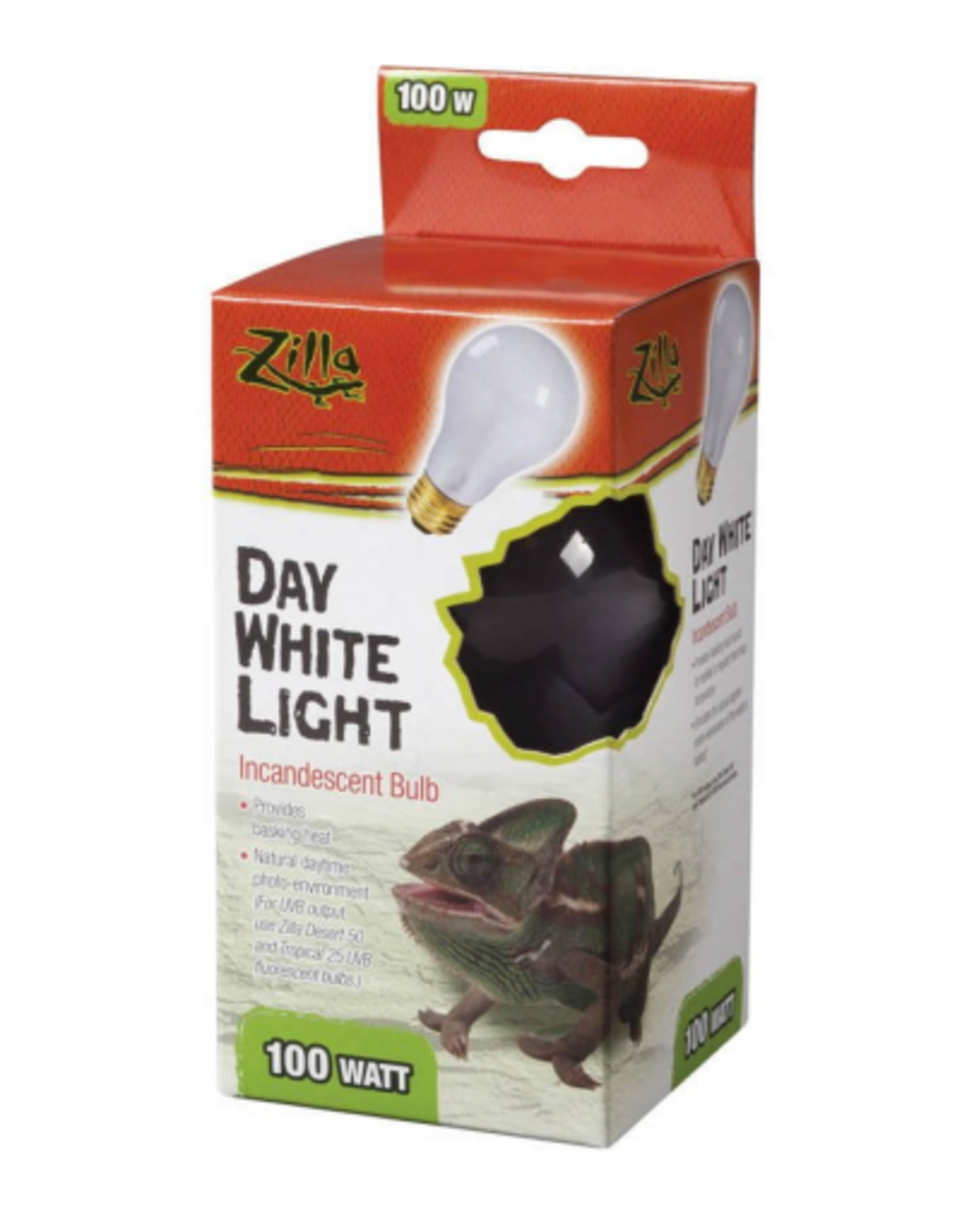 Zilla Zilla Incandescent Day White Light Bulb for Reptiles - 100 Watt