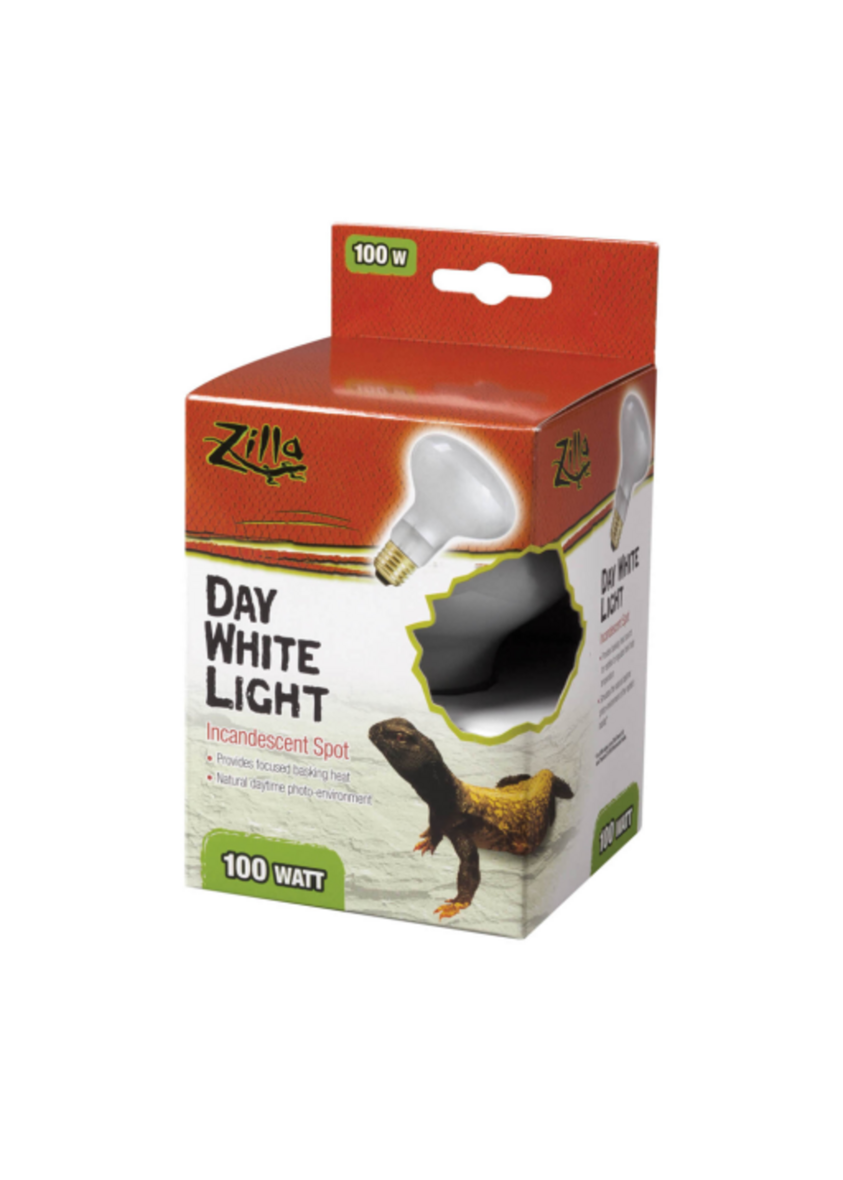 Zilla Zilla Day White Light Incandescent Spot Bulb - 100 Watt