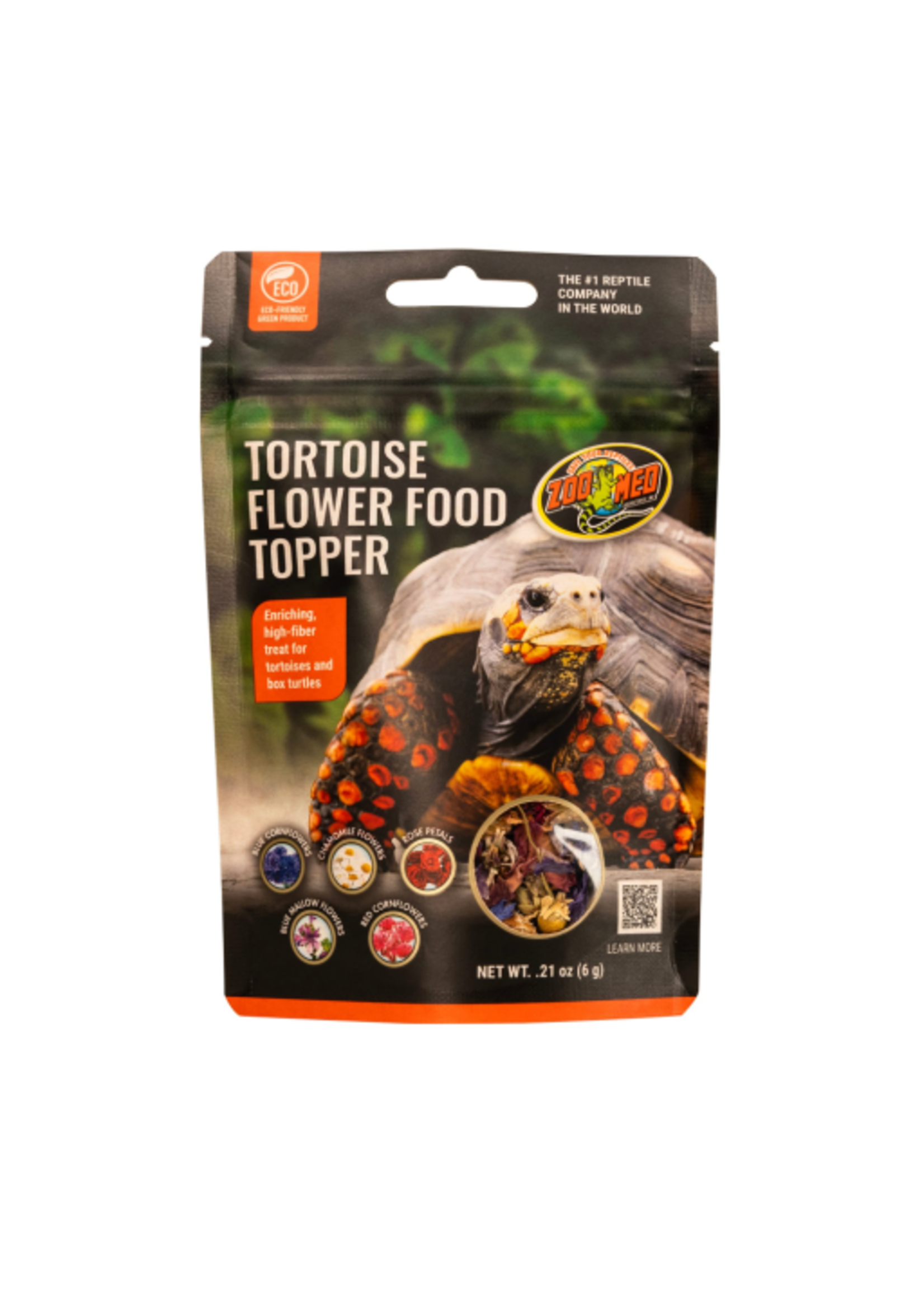 Zoo Med Zoo Med Tortoise & Box Turtle Flower Food Topper - 0.21 Oz