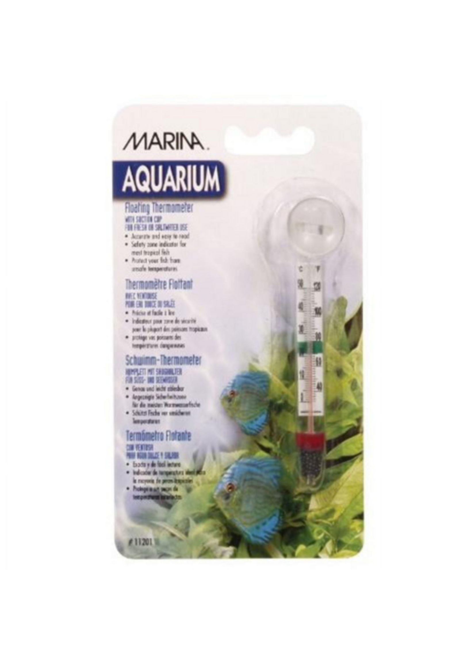 Marina Floating Thermometer with Suction Cup