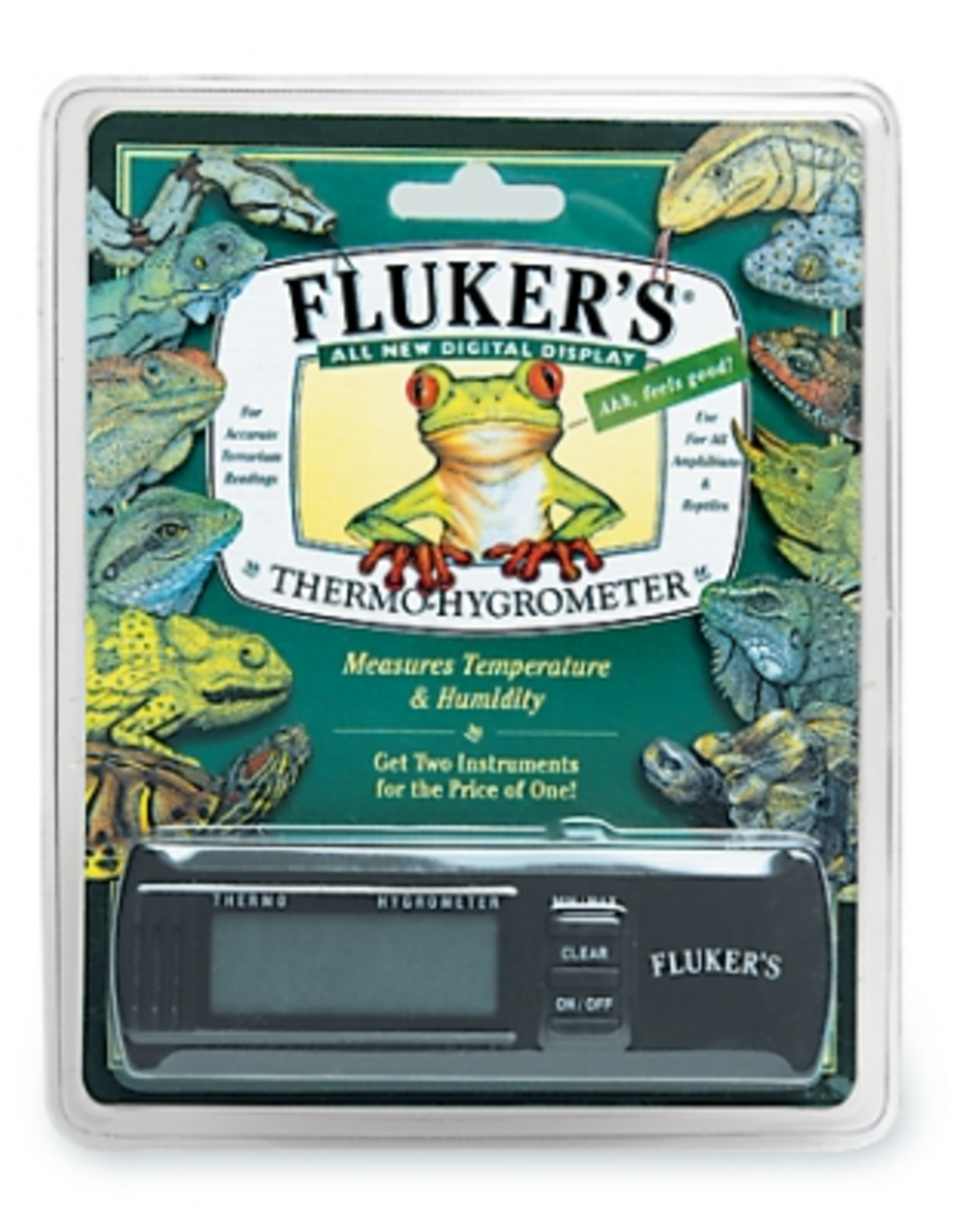 Fluker's Fluker's Thermo-Hygrometer Digital Gauge