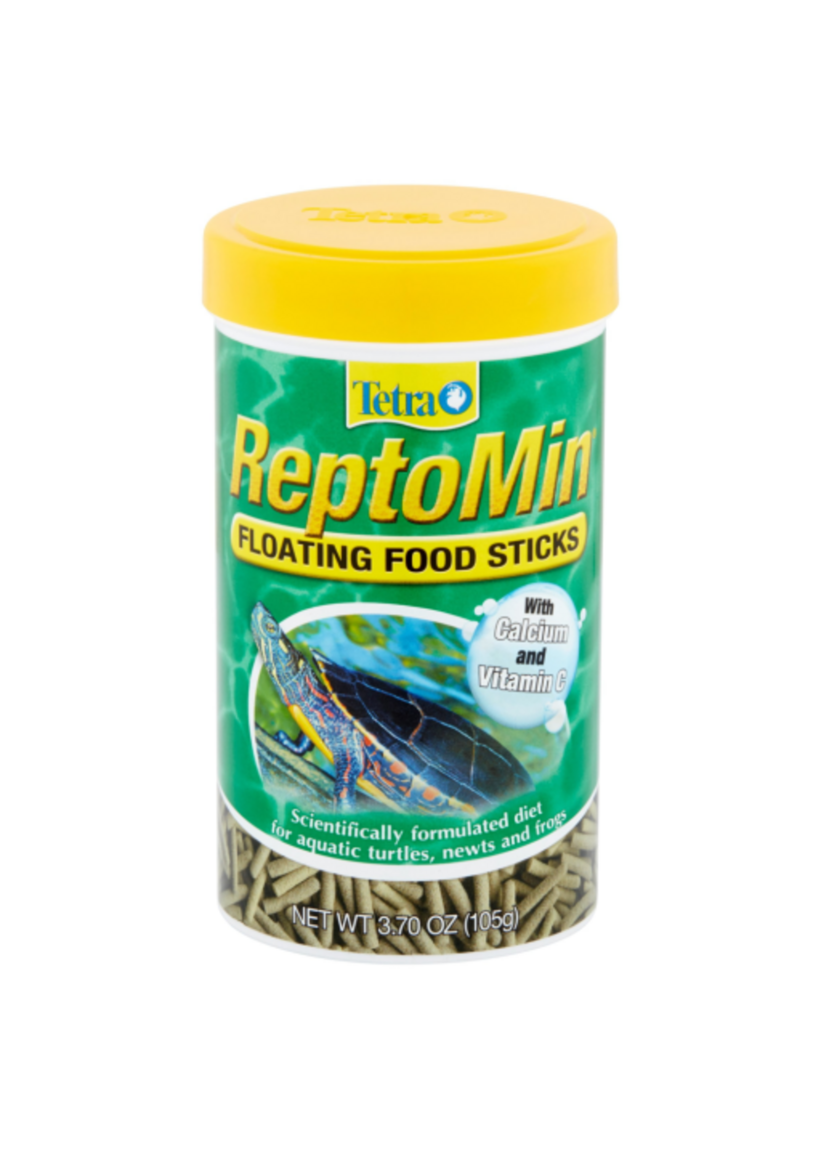 Tetra Tetra ReptoMin Multicolor Floating Food Sticks for Aquatic Turtles - 3.7 oz.