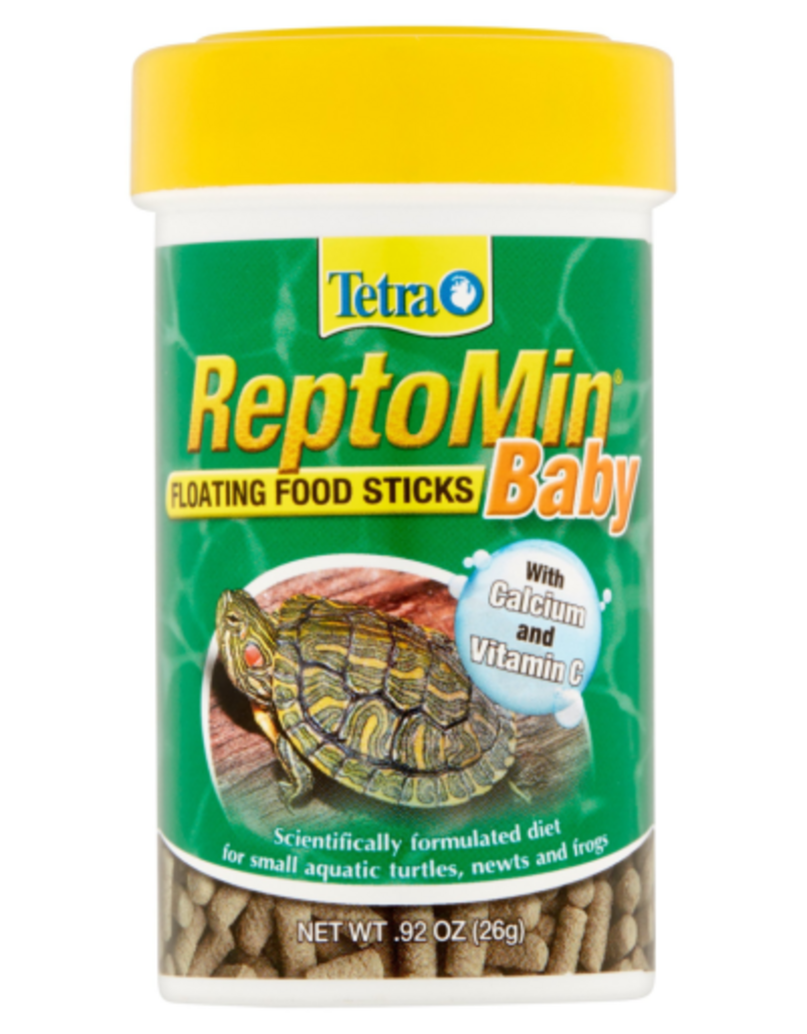 Tetra Tetra ReptoMin Baby Floating Food Sticks for Baby Aquatic Turtles Small Amphibians & Reptiles - .92 oz.