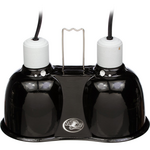 Zoo Med Zoo Med Mini Combo Deep Dome Dual Lamp Fixture - 100 Watt