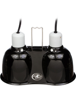 Zoo Med Zoo Med Mini Combo Deep Dome Dual Lamp Fixture - 100 Watt