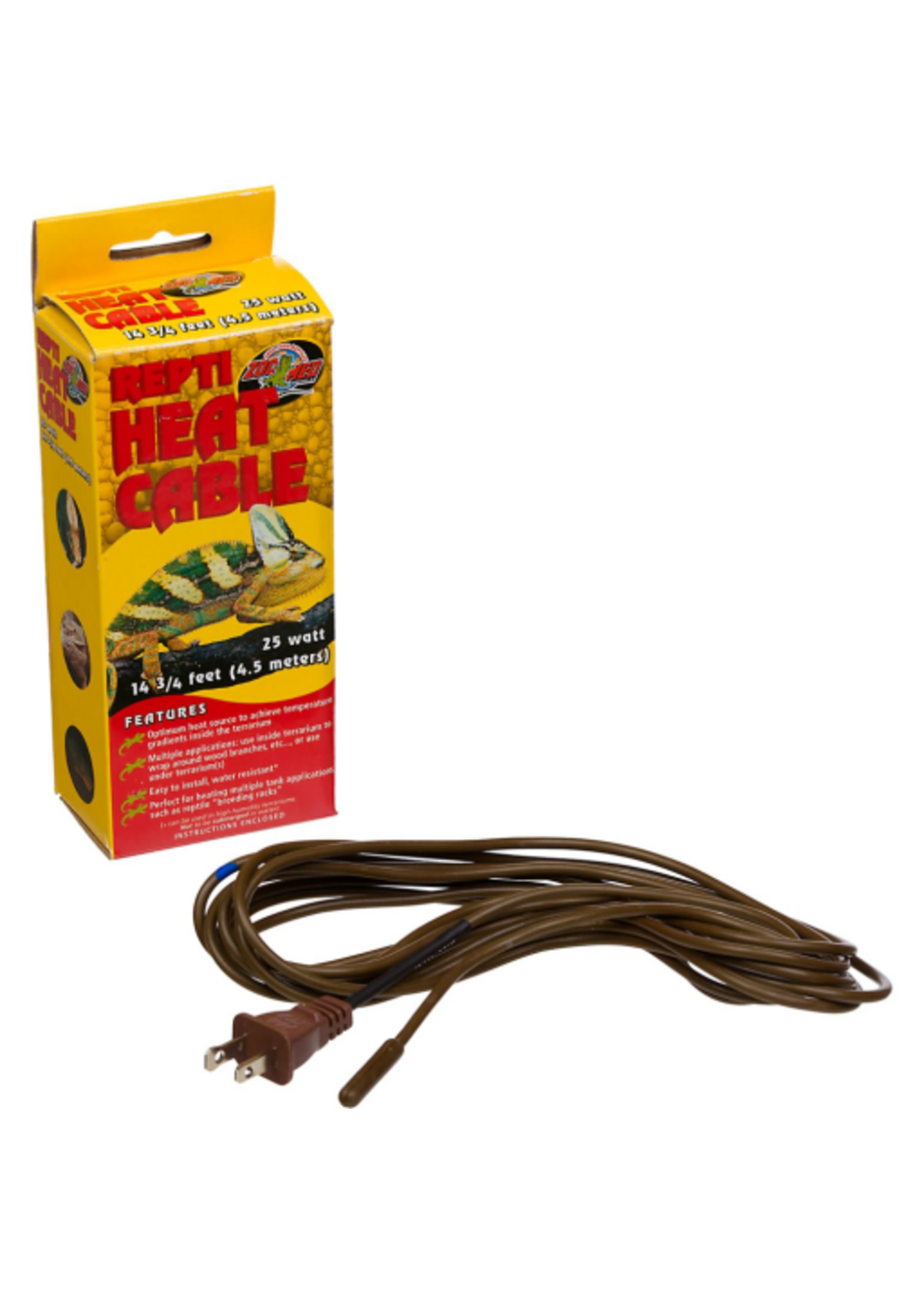 Zoo Med Zoo Med Repti Heat Cable - 25 Watt, 14.75 ft