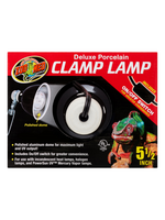 Zoo Med Zoo Med Deluxe Porcelain Clamp Lamp - 5.5 in, 100 Watt