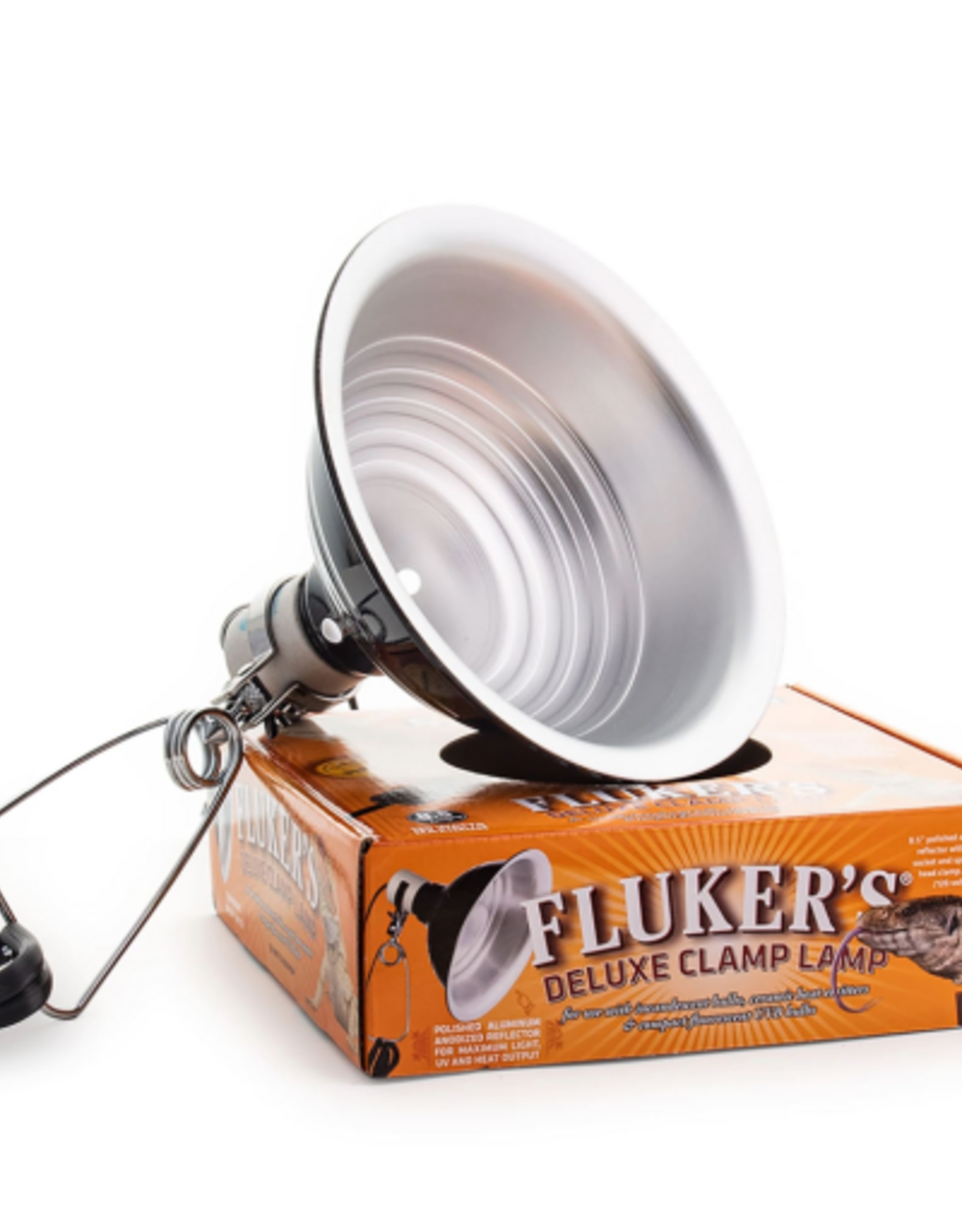 Fluker's Fluker's Repta-Clamp Lamp with On/Off Switch for Reptiles - 8.5 inches
