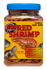 Zoo Med Zoo Med Large Sun-Dried Red Shrimp Pellets Tropical Fish Food - 2.5 Oz