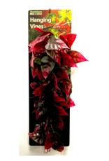 Penn-Plax Penn-Plax Reptology Plastic Hanging Vines for Reptiles – 24” Length – Green & Red